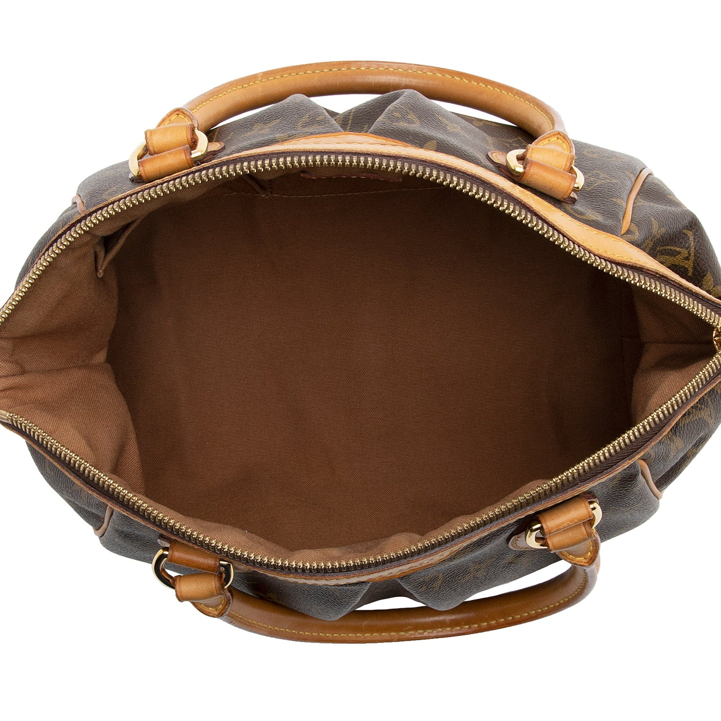 Louis Vuitton Monogram Canvas Tivoli PM Satchel (SHF-22572)