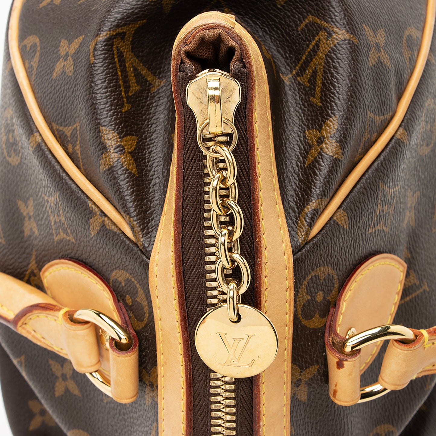 Louis Vuitton Monogram Canvas Tivoli PM Satchel (SHF-22506)