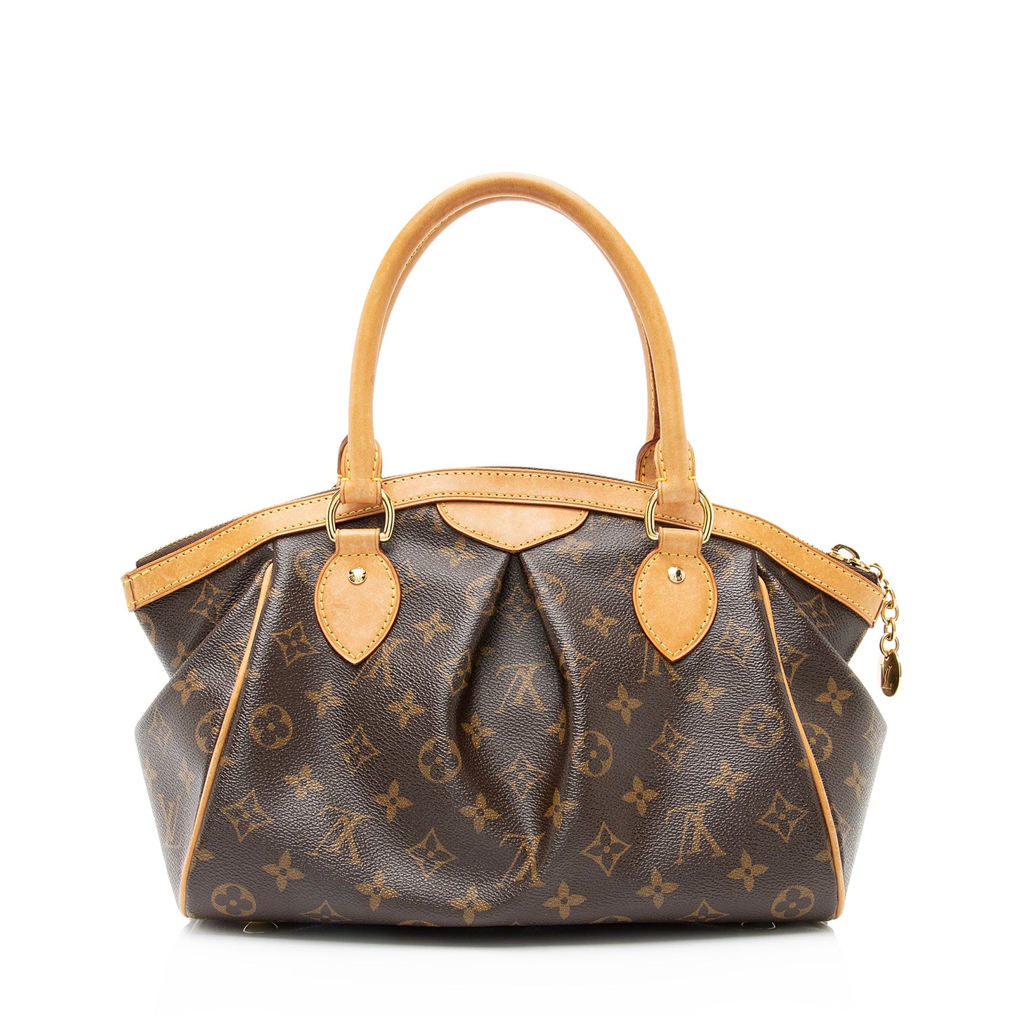 Louis Vuitton Monogram Canvas Tivoli PM Satchel (SHF-23123)