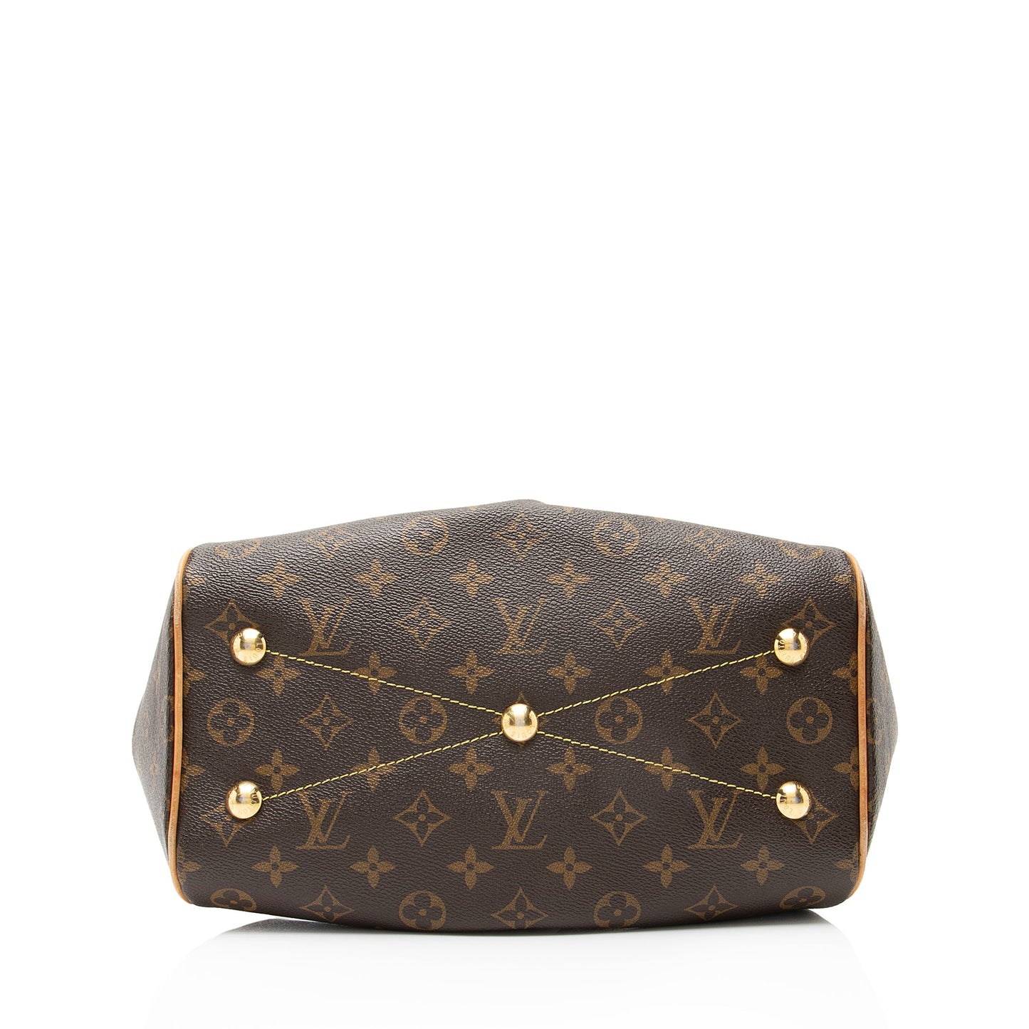 Louis Vuitton Monogram Canvas Tivoli PM Satchel (SHF-23123)