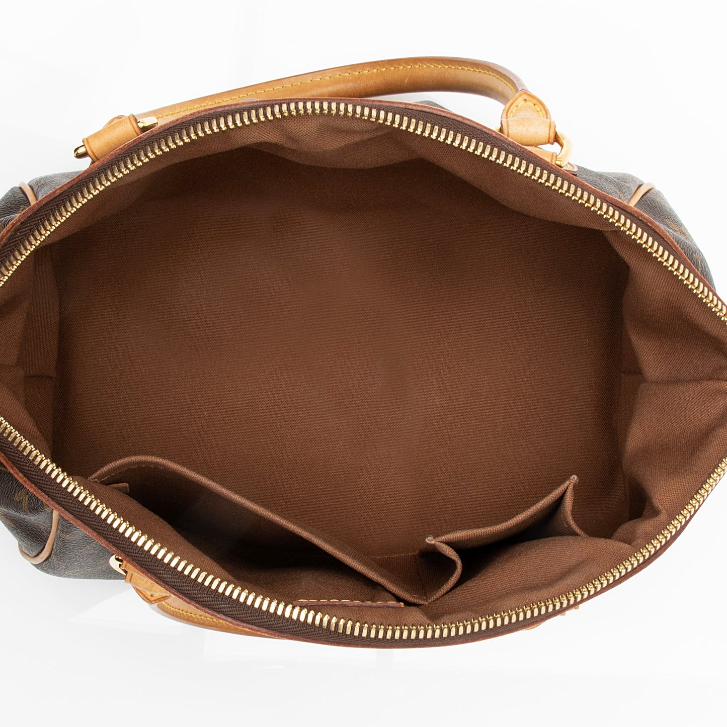 Louis Vuitton Monogram Canvas Tivoli PM Satchel (SHF-23123)