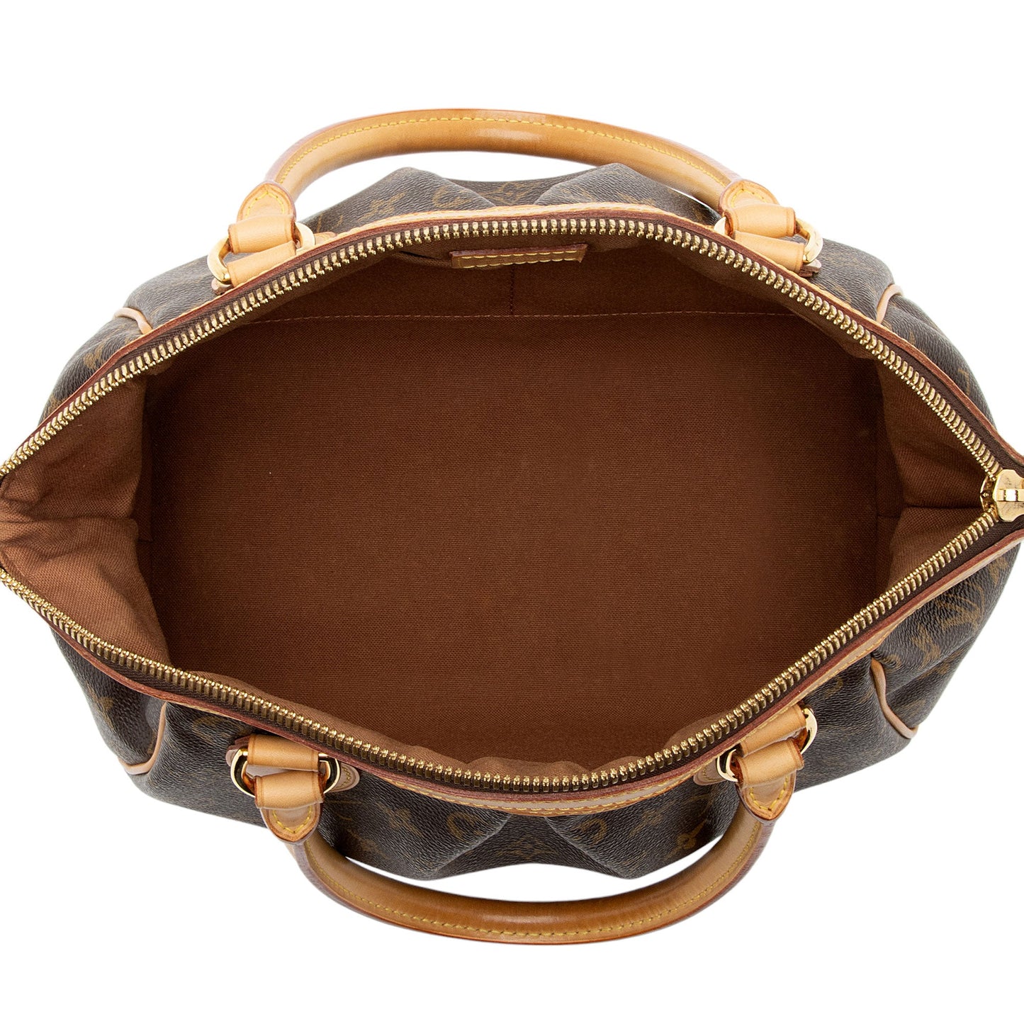 Louis Vuitton Monogram Canvas Tivoli PM Satchel (SHF-BIHnGr)