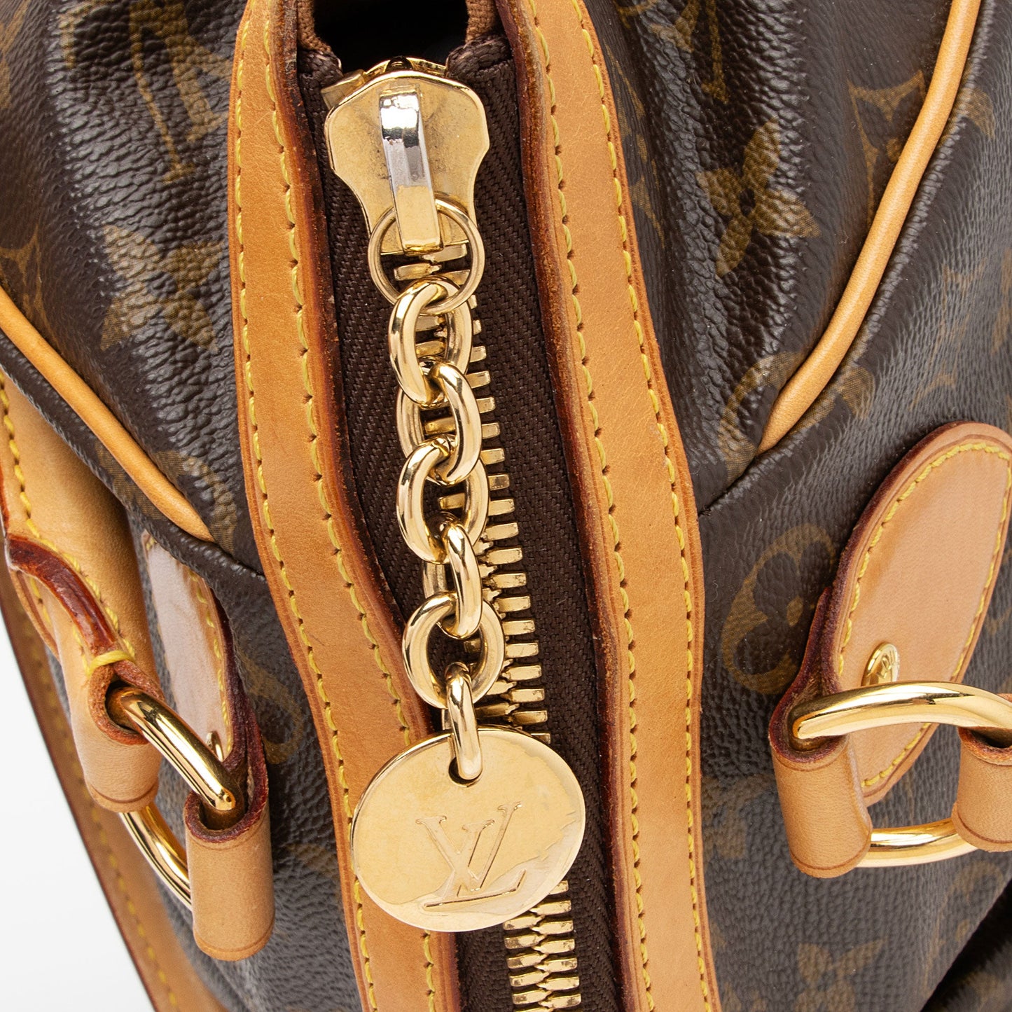 Louis Vuitton Monogram Canvas Tivoli PM Satchel (SHF-1oaaCK)