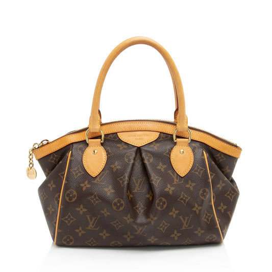 Louis Vuitton Monogram Canvas Tivoli PM Satchel (SHF-1oaaCK)