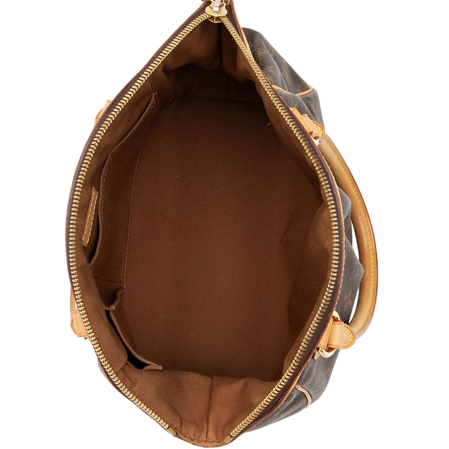 Louis Vuitton Monogram Canvas Tivoli PM Satchel (SHF-1oaaCK)