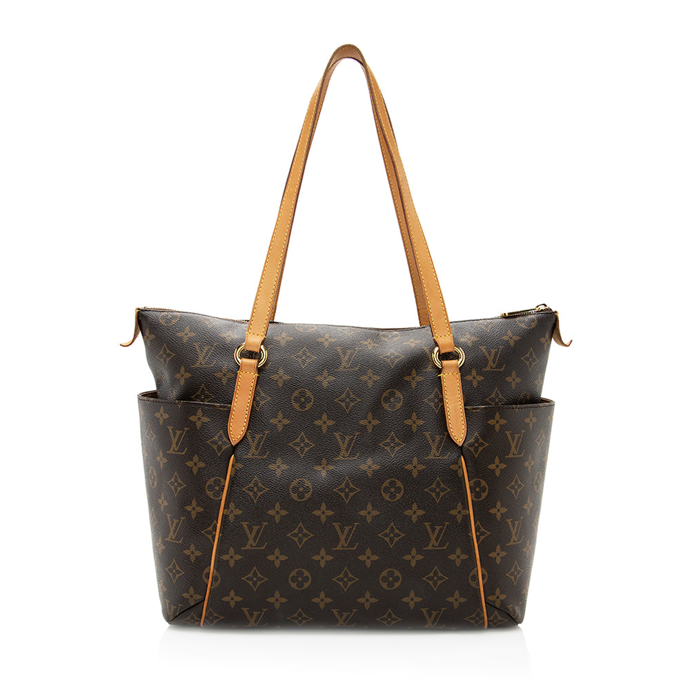 Louis Vuitton Monogram Canvas Totally MM Tote (SHF-19814)