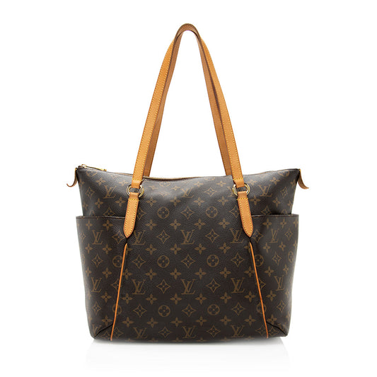 Louis Vuitton Monogram Canvas Totally MM Tote (SHF-19814)
