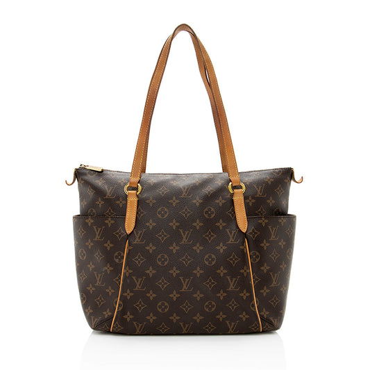 Louis Vuitton Monogram Canvas Totally MM Tote (SHF-19916)