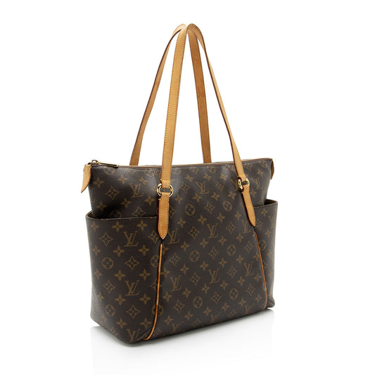Louis Vuitton Monogram Canvas Totally MM Tote (SHF-KFfgiU)