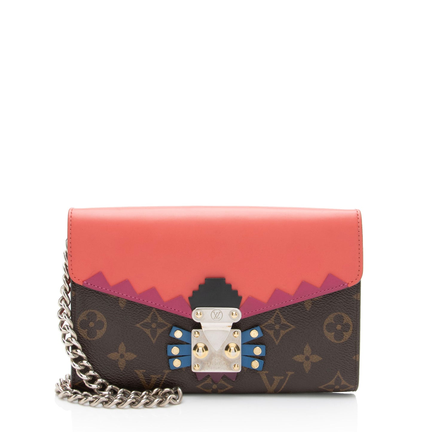 Louis Vuitton Monogram Canvas Totem Chain Wallet