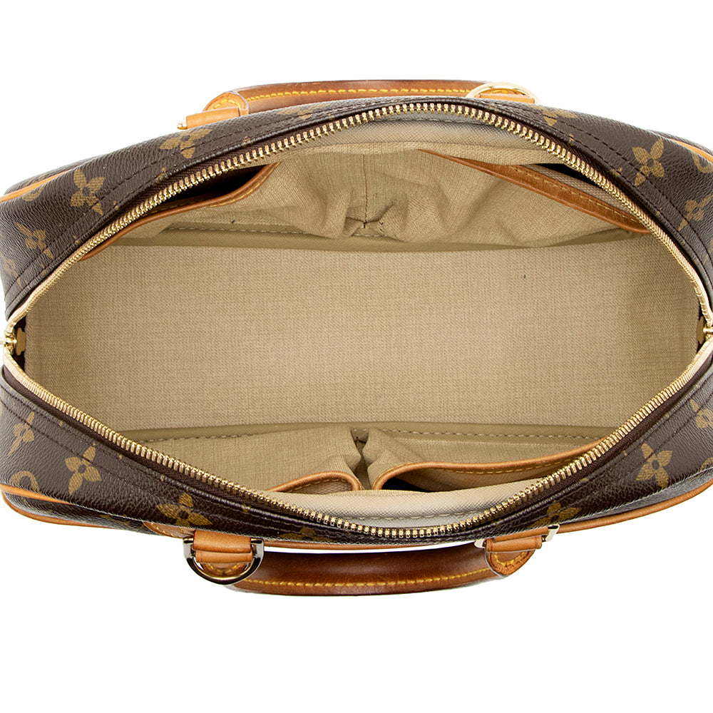 Louis Vuitton Monogram Canvas Trouville Satchel -  (SHF-19417)