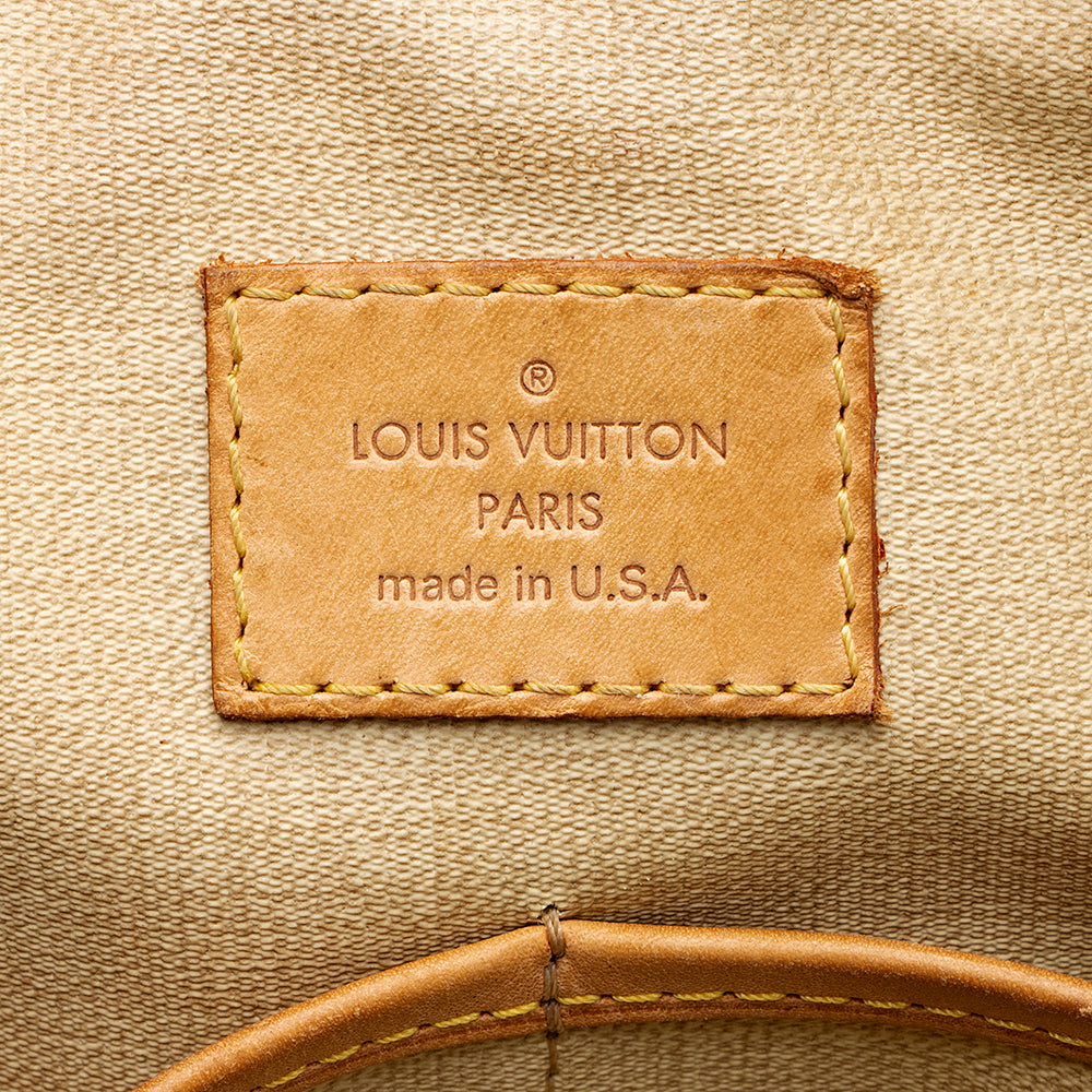 Louis Vuitton Monogram Canvas Trouville Satchel -  (SHF-19417)