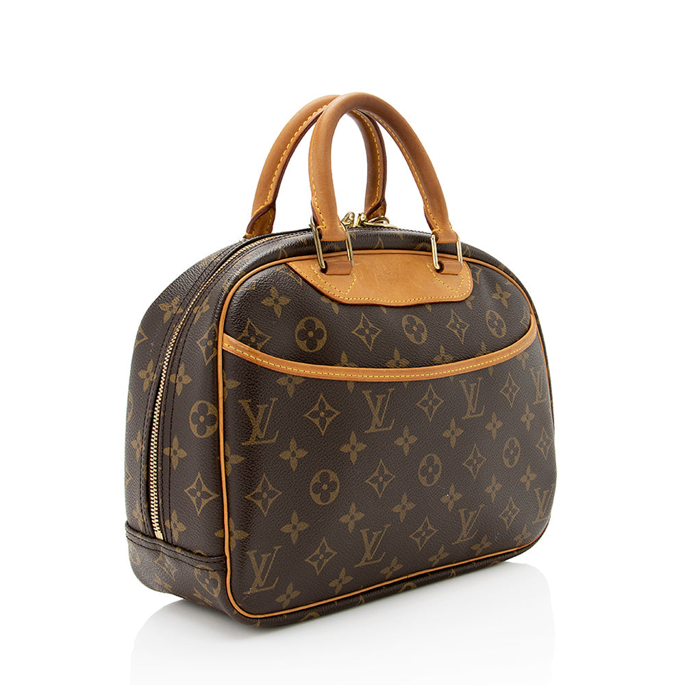 Louis Vuitton Monogram Canvas Trouville Satchel -  (SHF-19417)