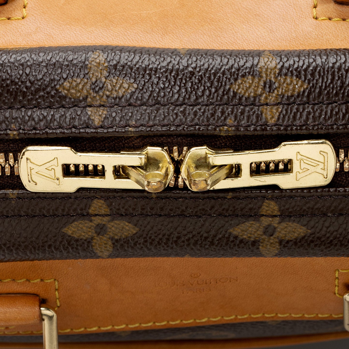 Louis Vuitton Monogram Canvas Trouville Satchel (SHF-22946)