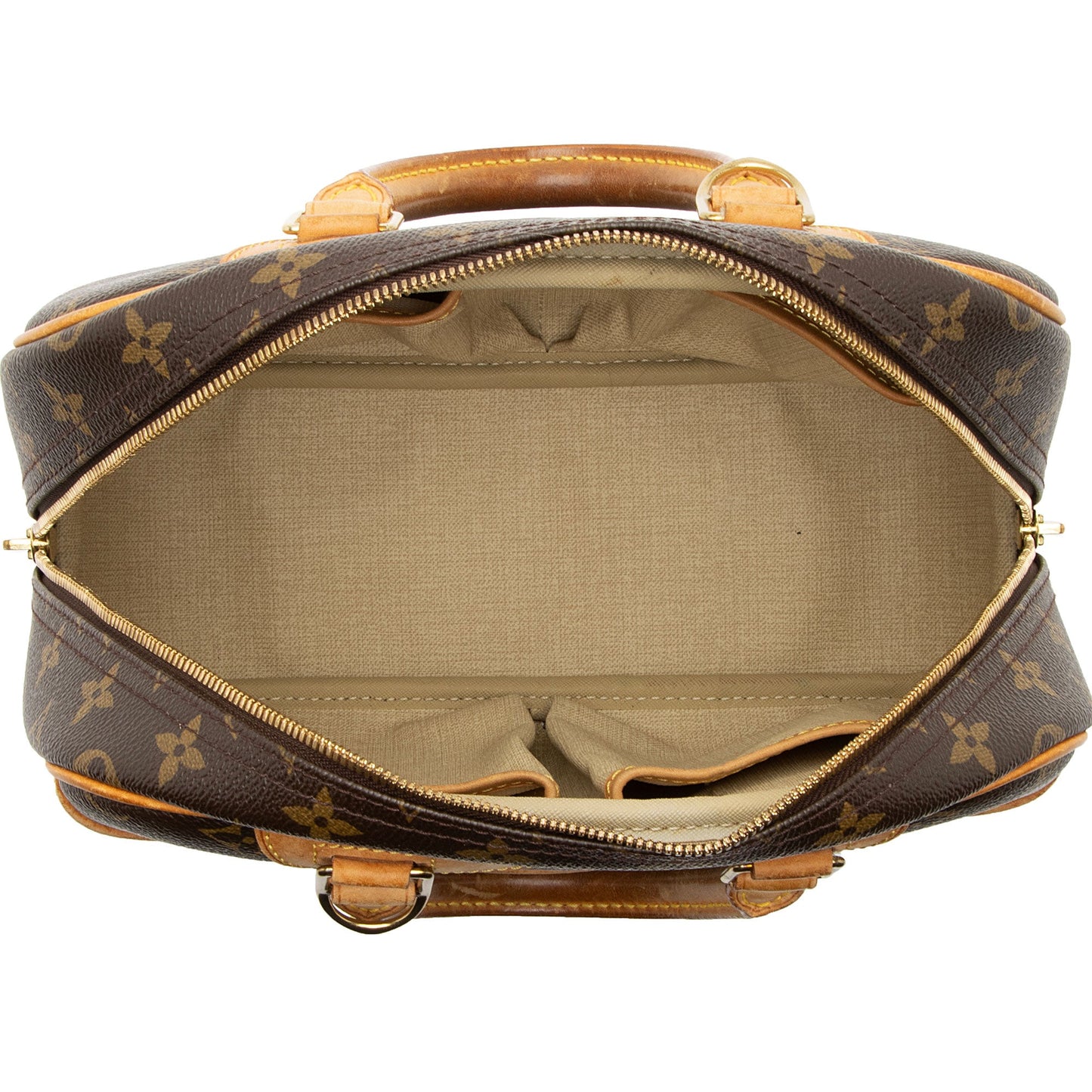 Louis Vuitton Monogram Canvas Trouville Satchel (SHF-GcC73j)
