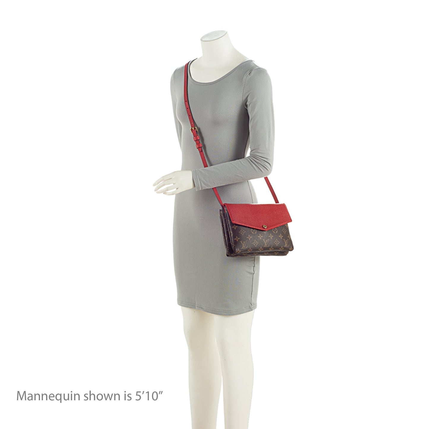 Louis Vuitton Monogram Canvas Twinset Shoulder Bag (SHF-BSj7SS)
