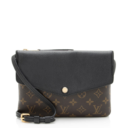 Louis Vuitton Monogram Canvas Twinset Shoulder Bag