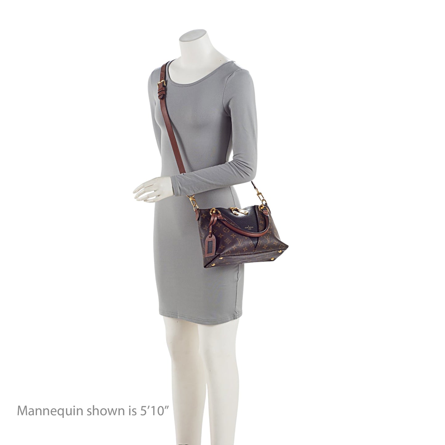 Louis Vuitton Monogram Canvas V Tote BB (SHF-Qq3jnD)