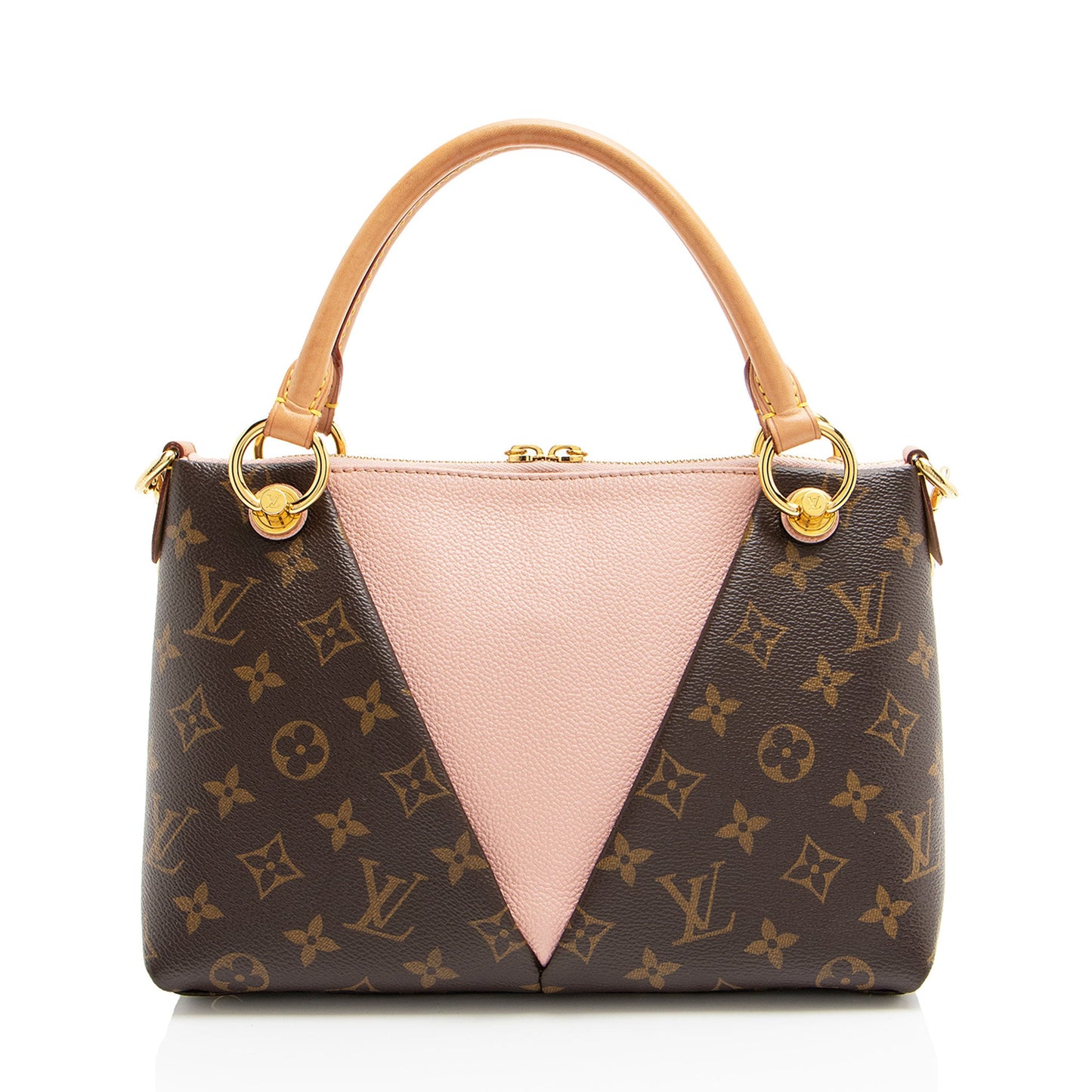 Louis Vuitton Monogram Canvas V Tote BB (SHF-m056eT)