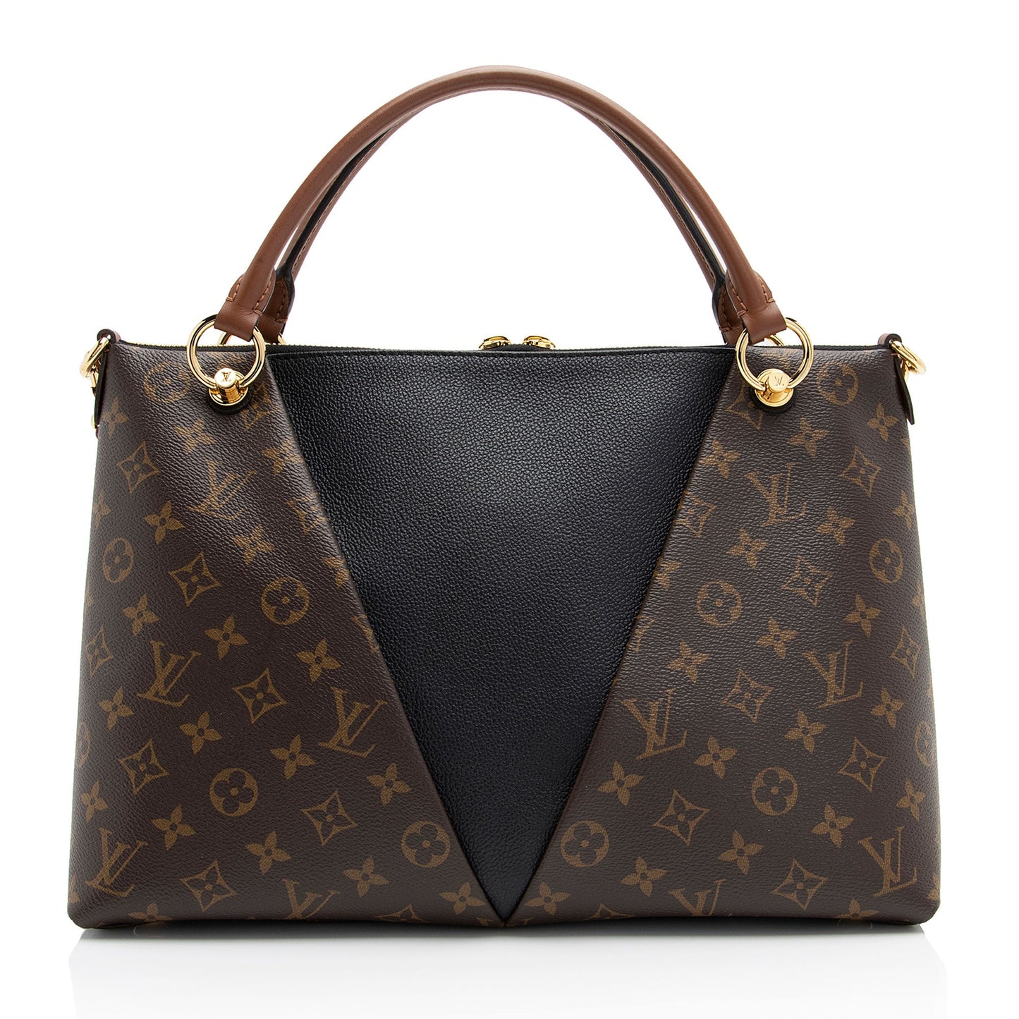 Louis Vuitton Monogram Canvas V Tote MM (SHF-mj9iOY)