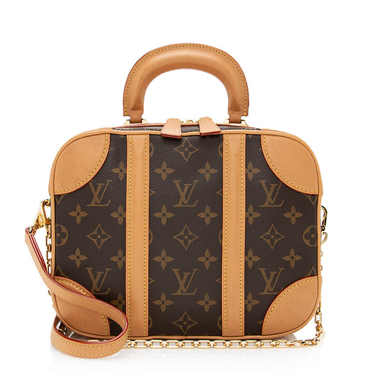 Louis Vuitton Monogram Canvas Valisette BB Top Handle (SHF-20590)