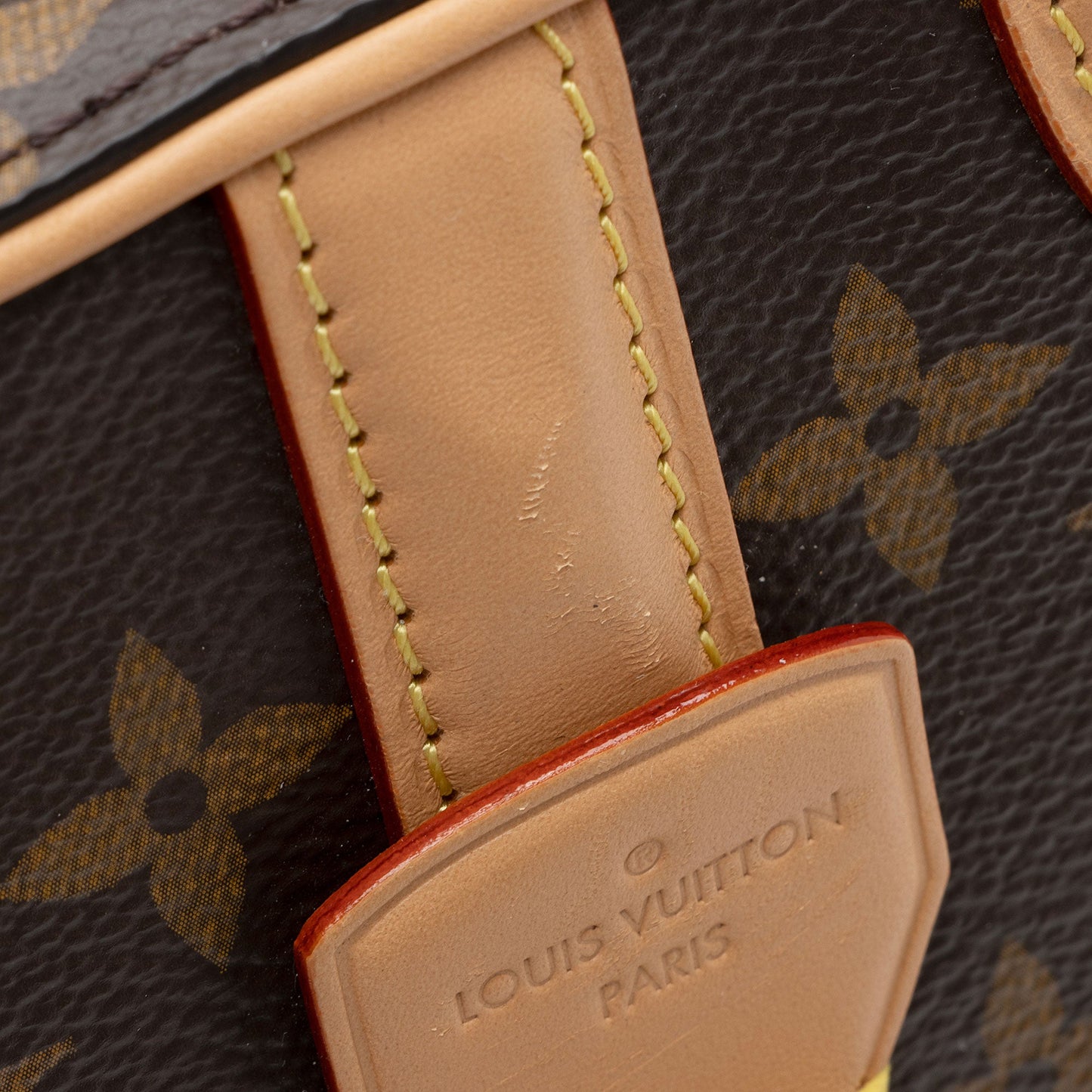 Louis Vuitton Monogram Canvas Valisette Verticale Shoulder Bag