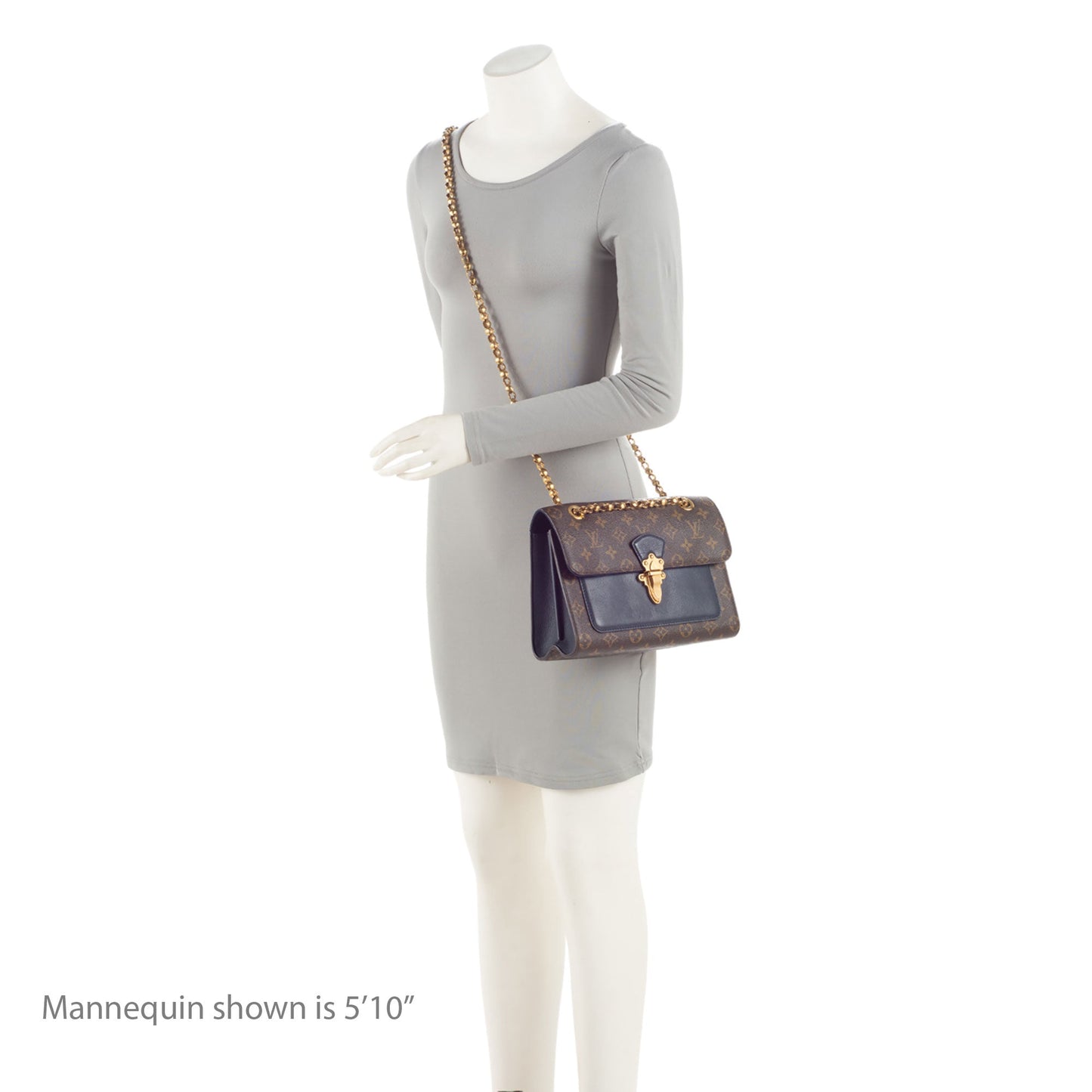 Louis Vuitton Monogram Canvas Victoire Chain Bag (SHF-hHsZ0l)