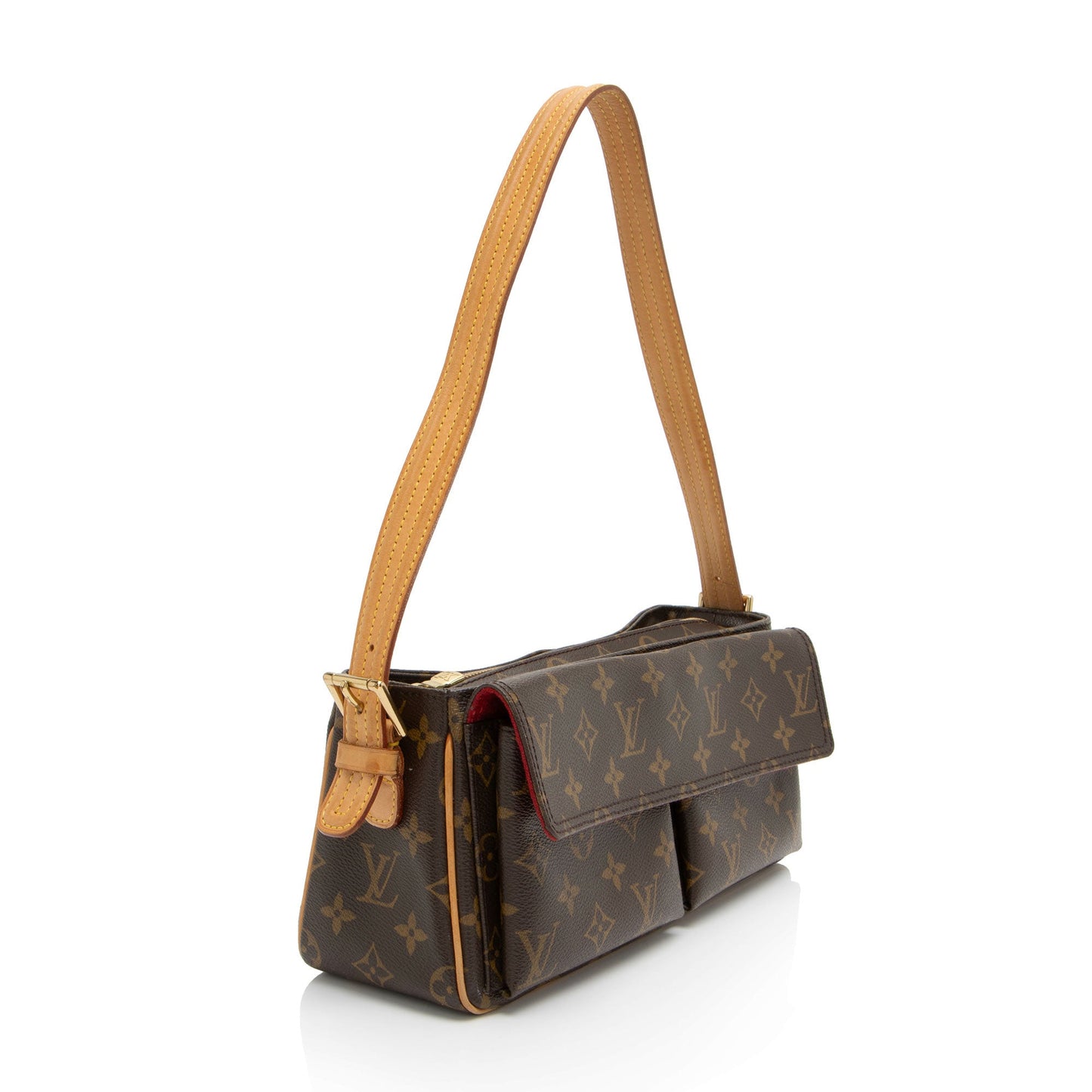 Louis Vuitton Vintage Monogram Canvas Viva Cite MM Shoulder Bag