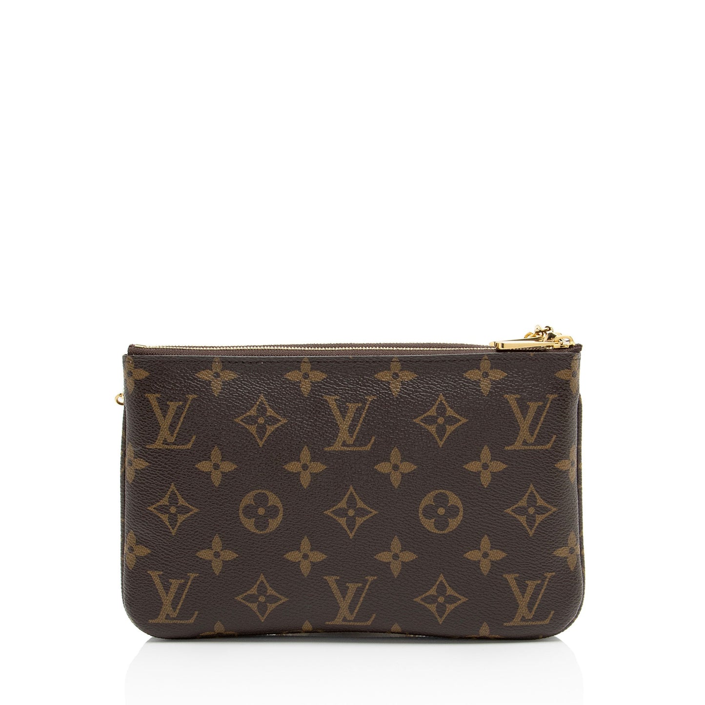 Louis Vuitton Monogram Canvas Vivienne Double Zip Pochette