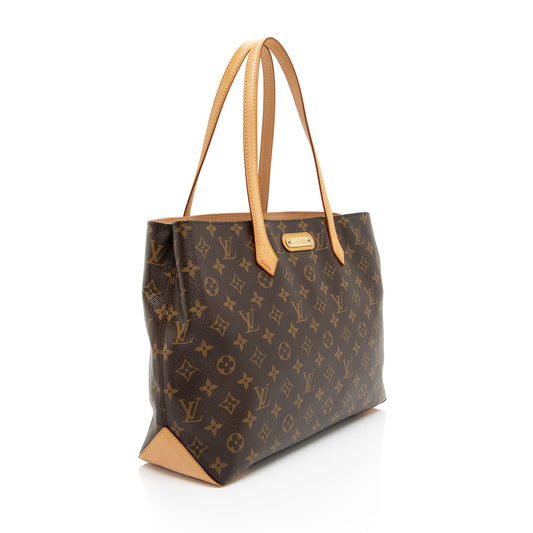 Louis Vuitton Monogram Canvas Wilshire MM Tote
