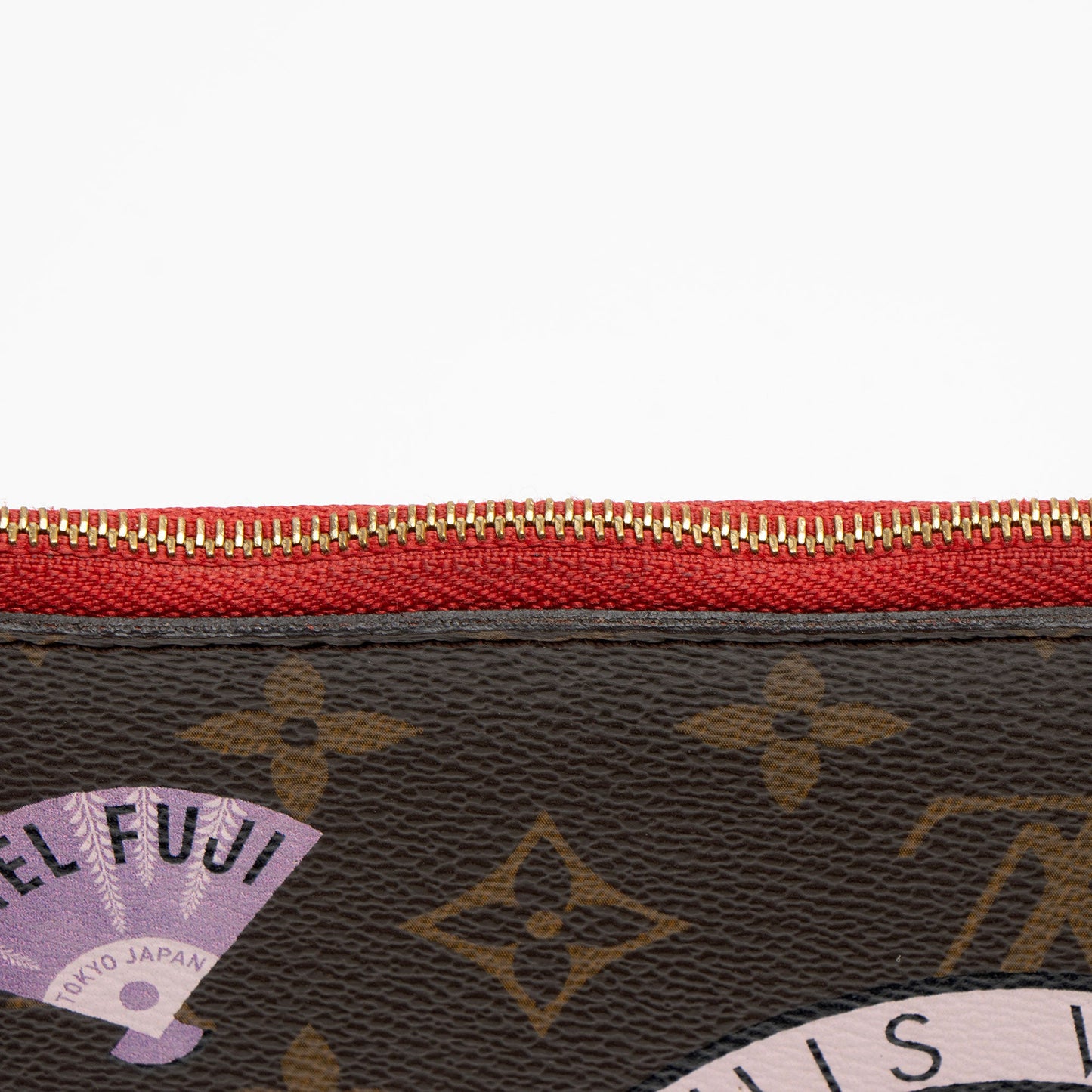 Louis Vuitton Monogram Canvas World Tour Neverfull MM Pochette