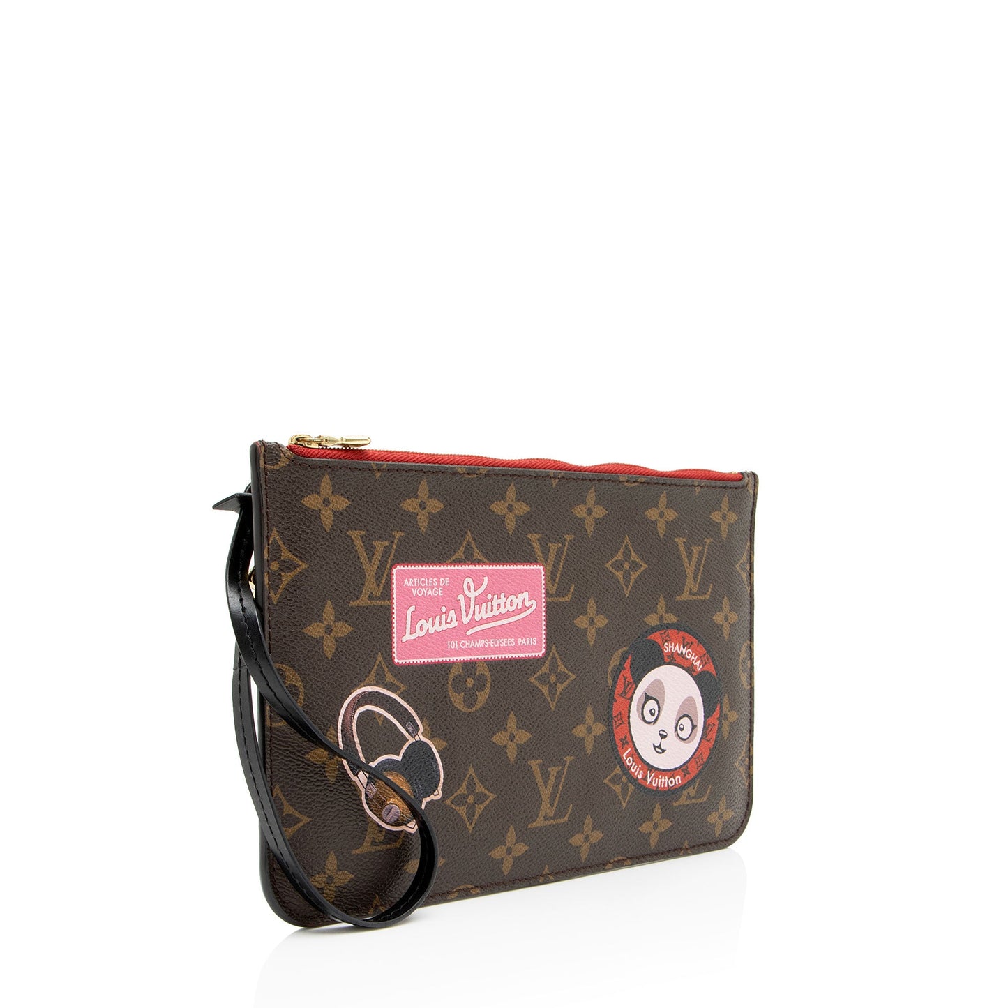 Louis Vuitton Monogram Canvas World Tour Neverfull MM Pochette