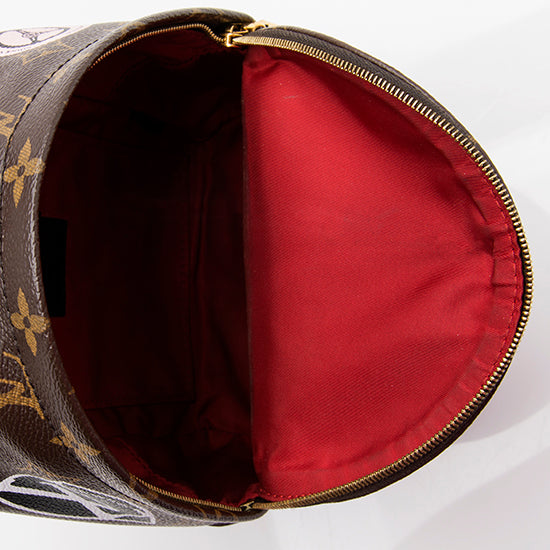 Louis Vuitton Monogram Canvas World Tour Palm Springs Mini Backpack (SHF-2iaejF)