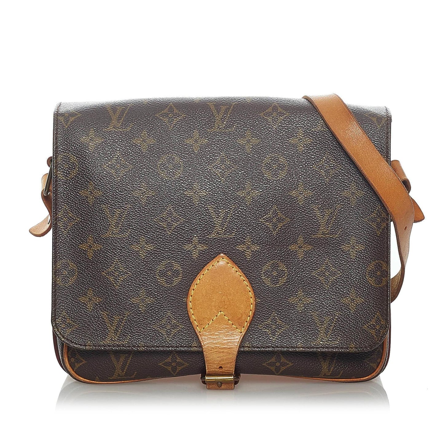 Louis Vuitton Monogram Cartouchiere GM (SHG-32810)