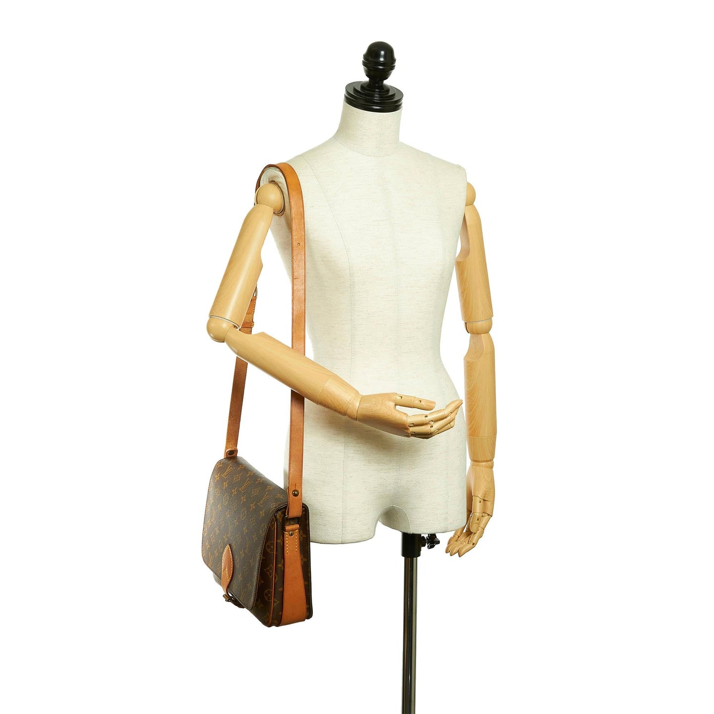 Louis Vuitton Monogram Cartouchiere GM (SHG-34162)