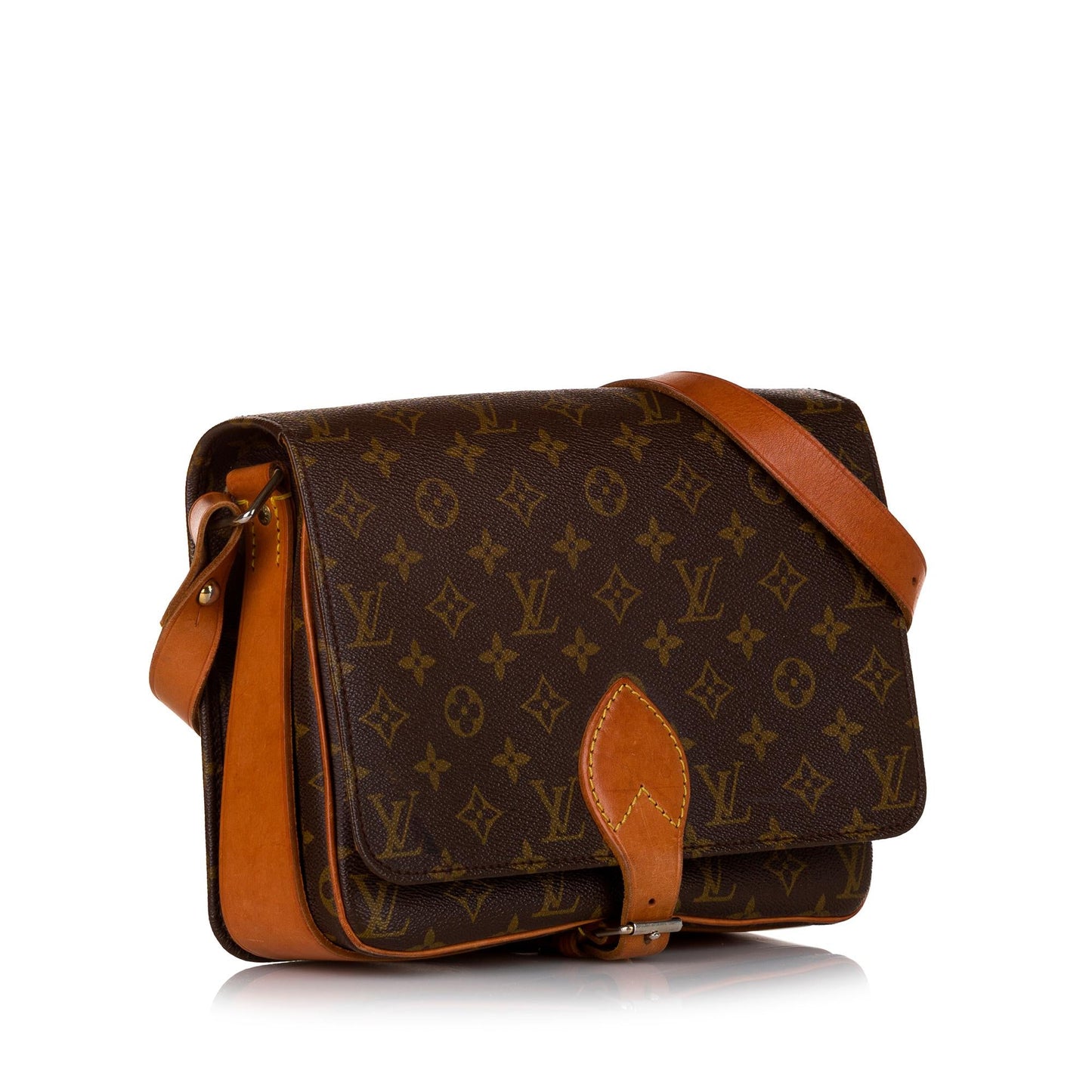 Louis Vuitton Monogram Cartouchiere GM (SHG-35417)