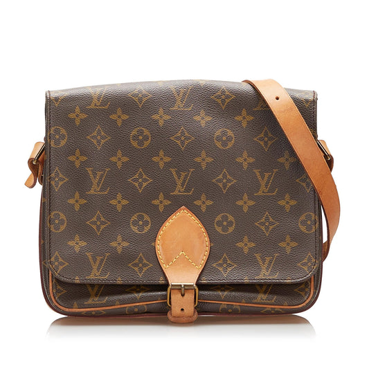 Louis Vuitton Monogram Cartouchiere GM (SHG-37844)