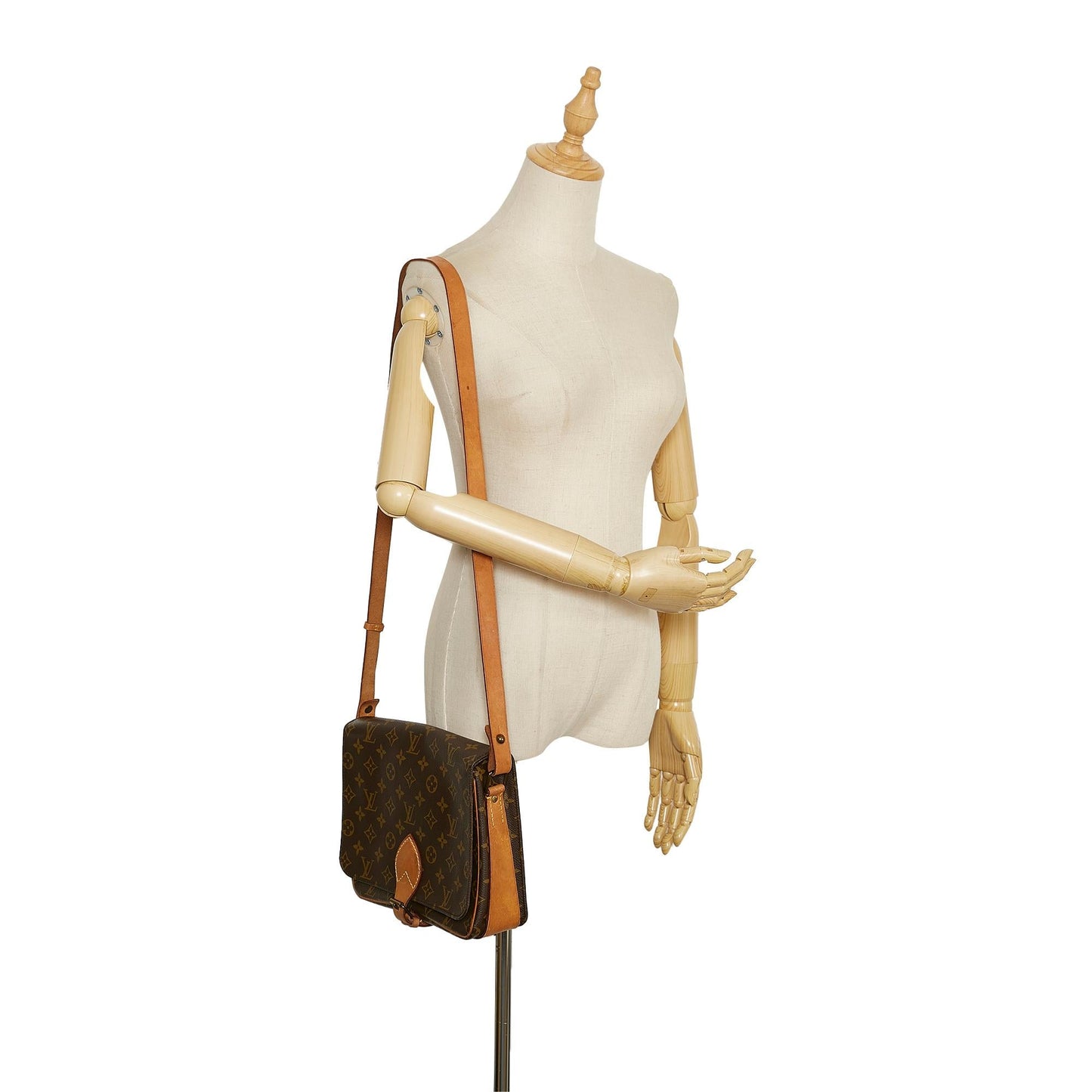 Louis Vuitton Monogram Cartouchiere GM (SHG-37844)