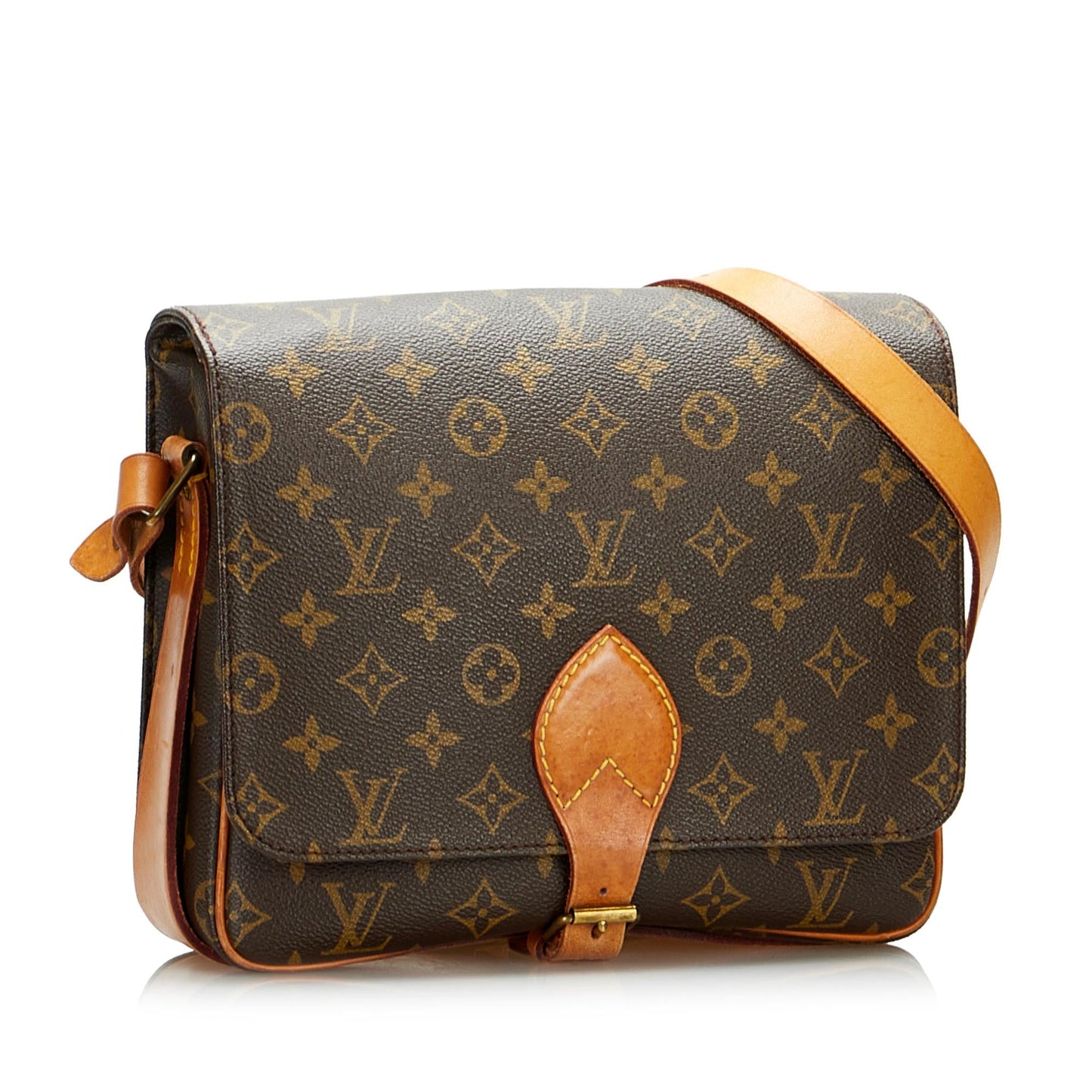 Louis Vuitton Monogram Cartouchiere GM (SHG-niWh8J)