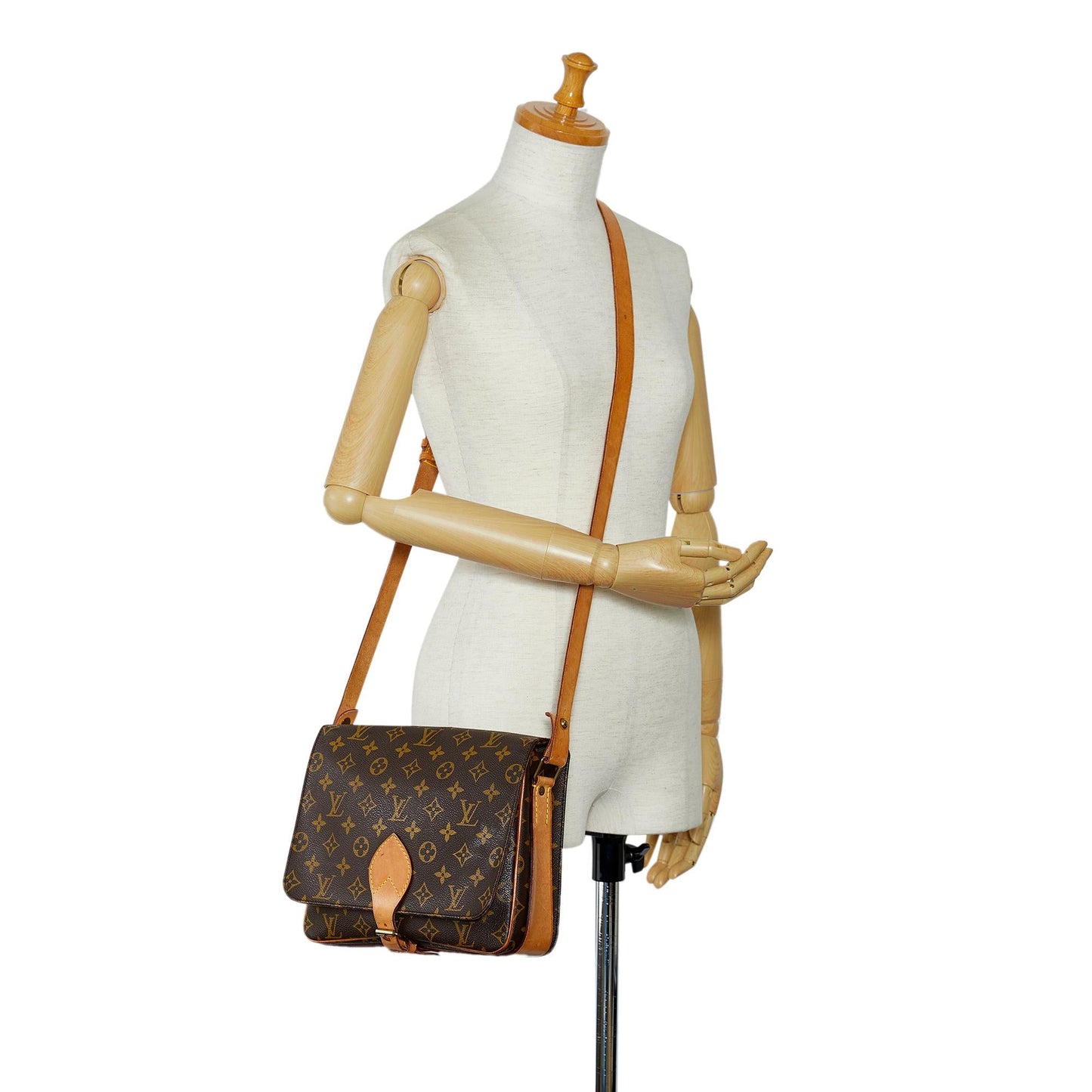 Louis Vuitton Monogram Cartouchiere GM (SHG-dcZHvU)