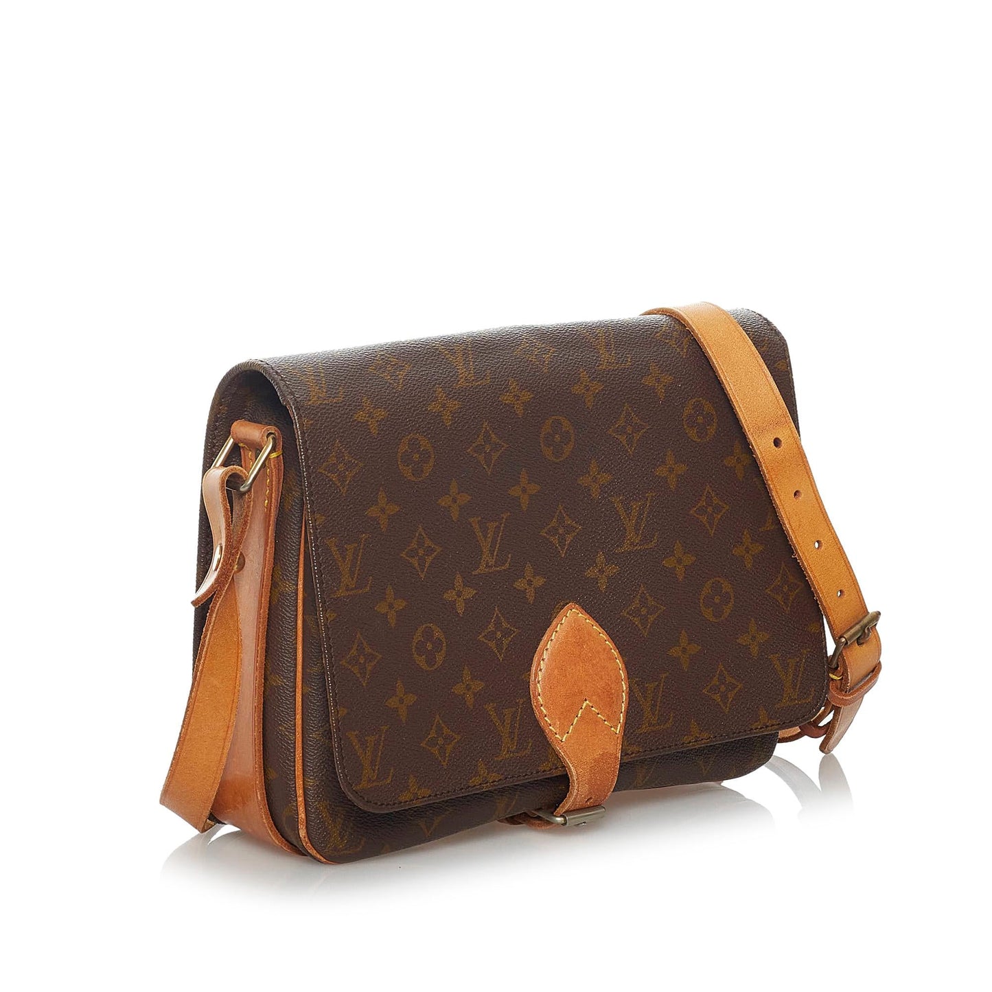 Louis Vuitton Monogram Cartouchiere MM (SHG-29411)