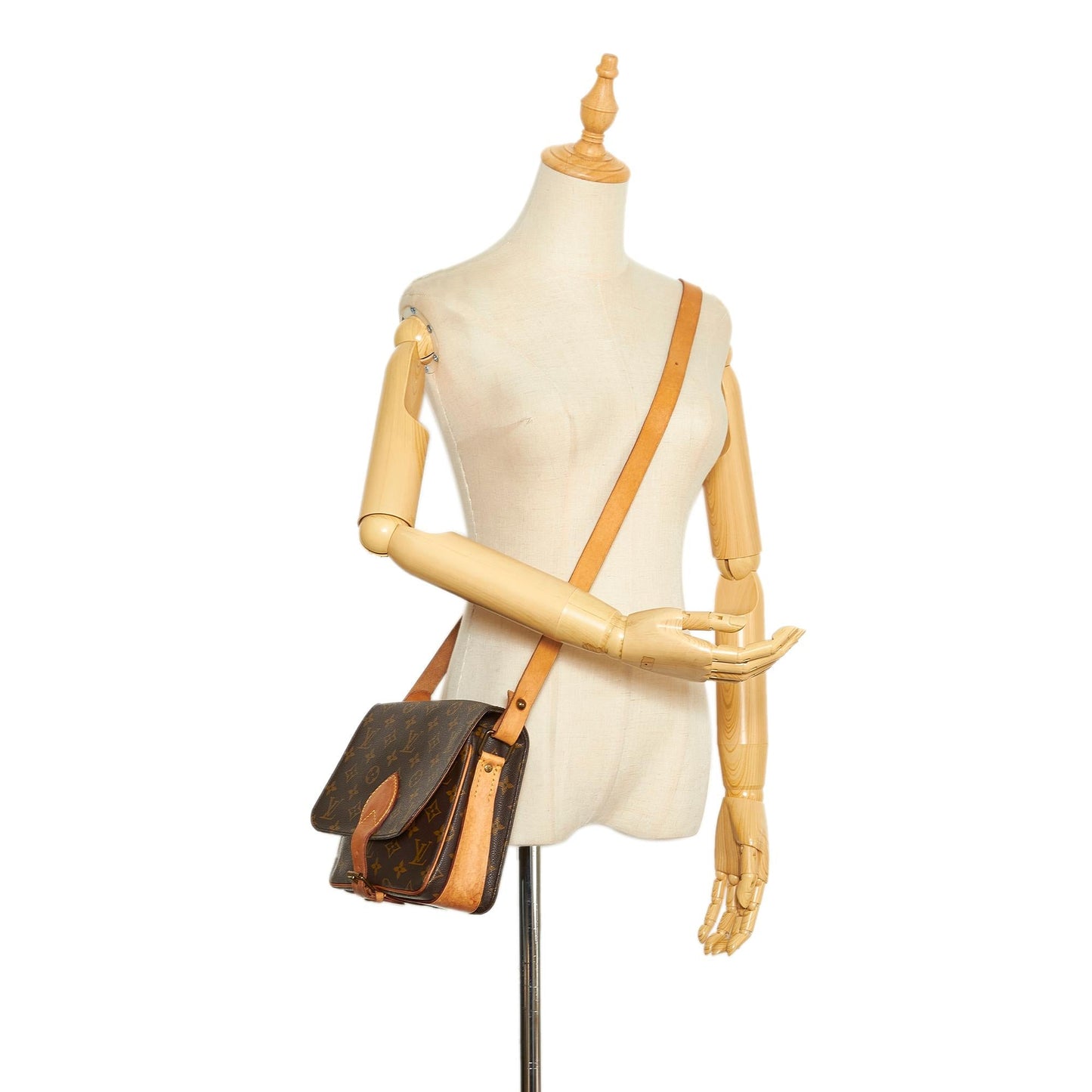 Louis Vuitton Monogram Cartouchiere MM (SHG-V0eRXG)