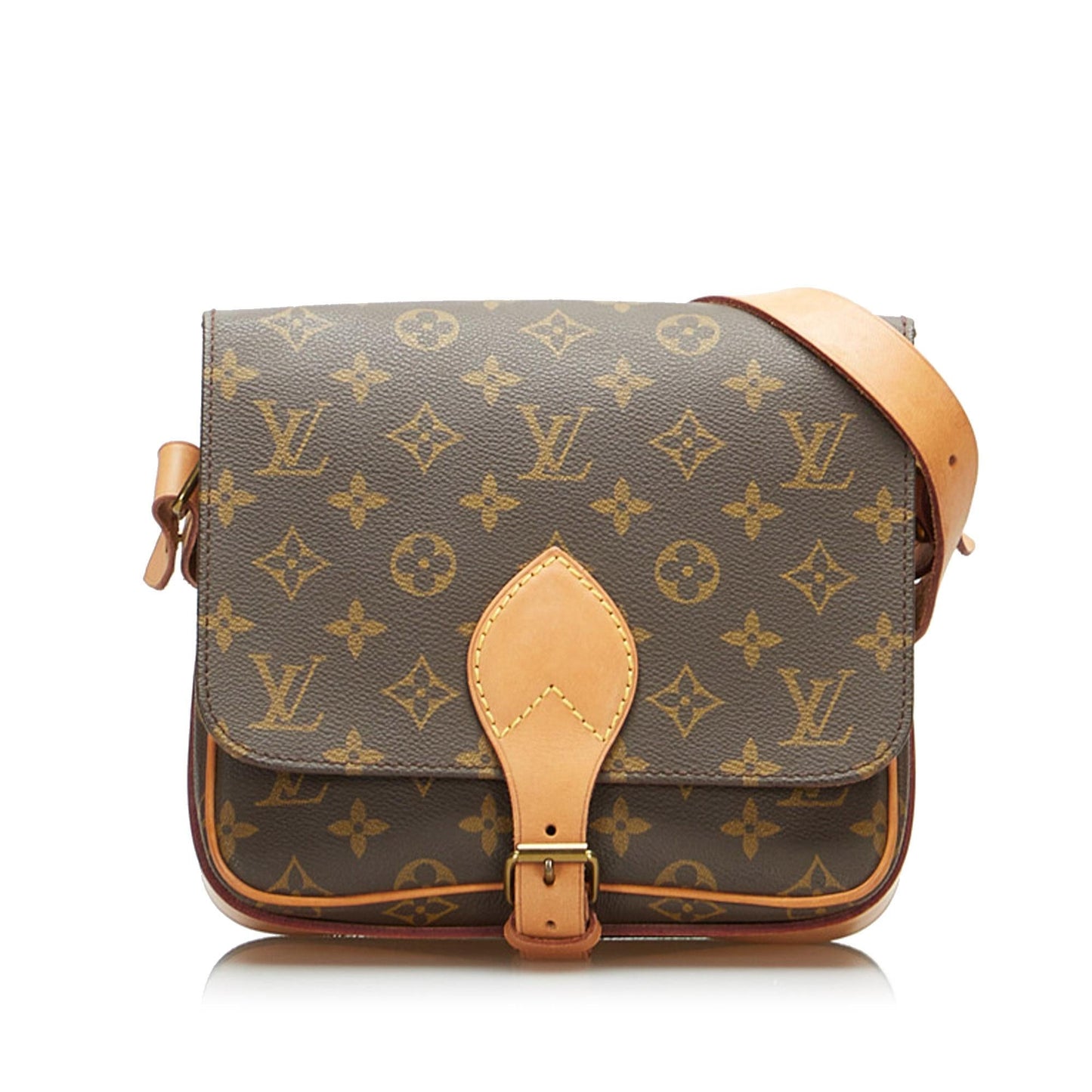 Louis Vuitton Monogram Cartouchiere MM (SHG-Km1Cpy)