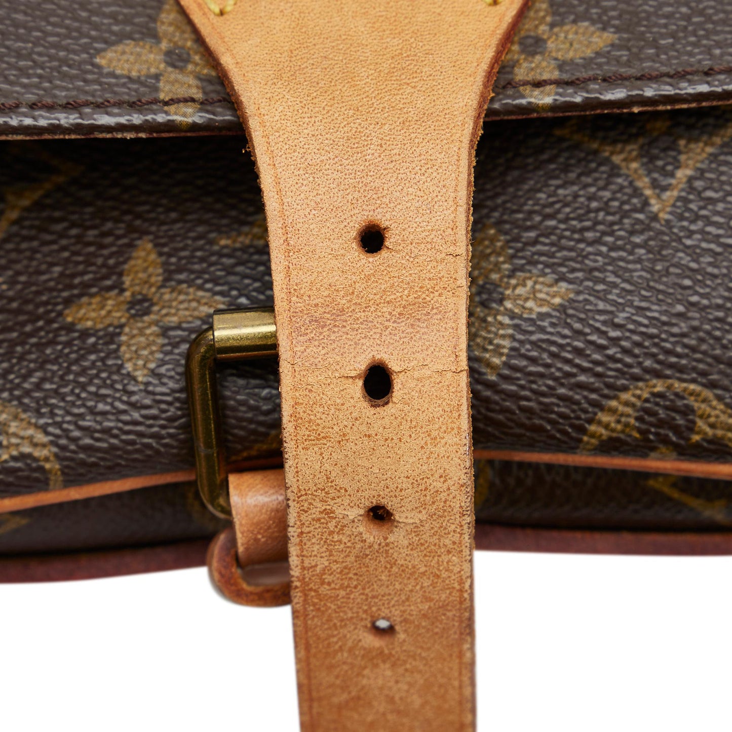 Louis Vuitton Monogram Cartouchiere MM (SHG-FC11Cb)