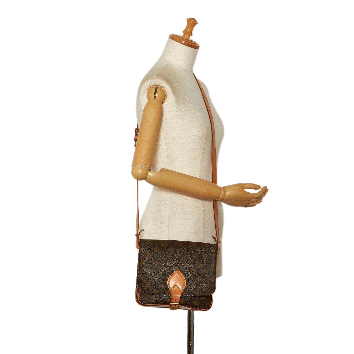 Louis Vuitton Monogram Cartouchiere MM (SHG-dy5CPX)