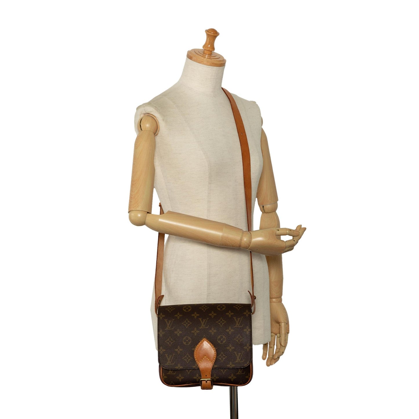 Louis Vuitton Monogram Cartouchiere MM (SHG-zceKCf)