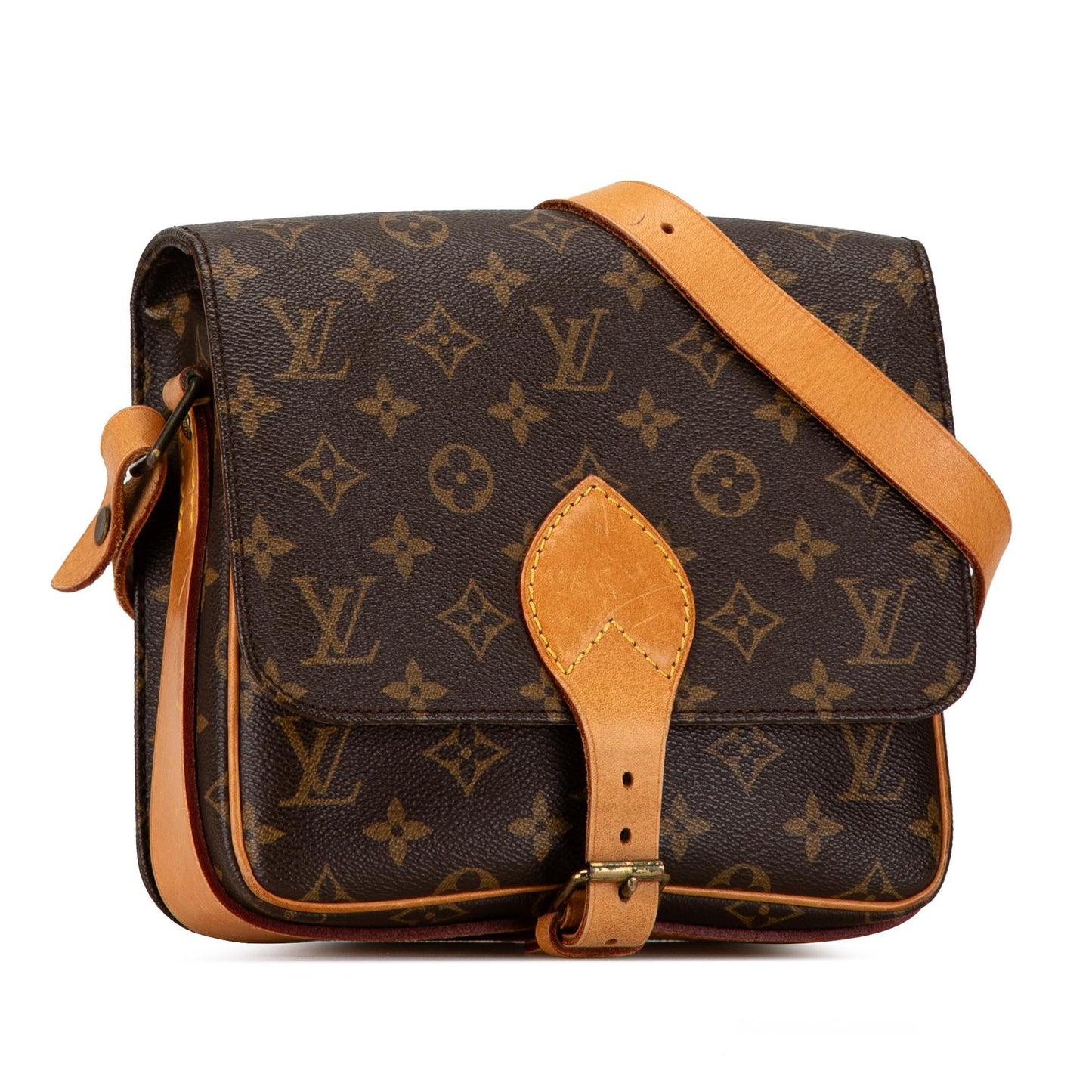 Louis Vuitton Monogram Cartouchiere MM (SHG-4TtggP)