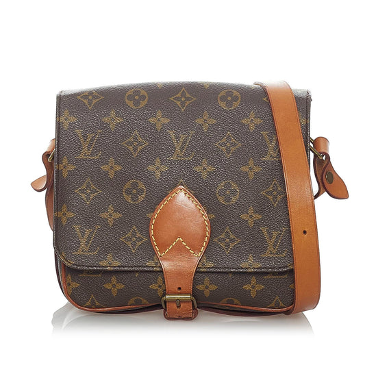 Louis Vuitton Monogram Cartouchiere PM (SHG-30940)