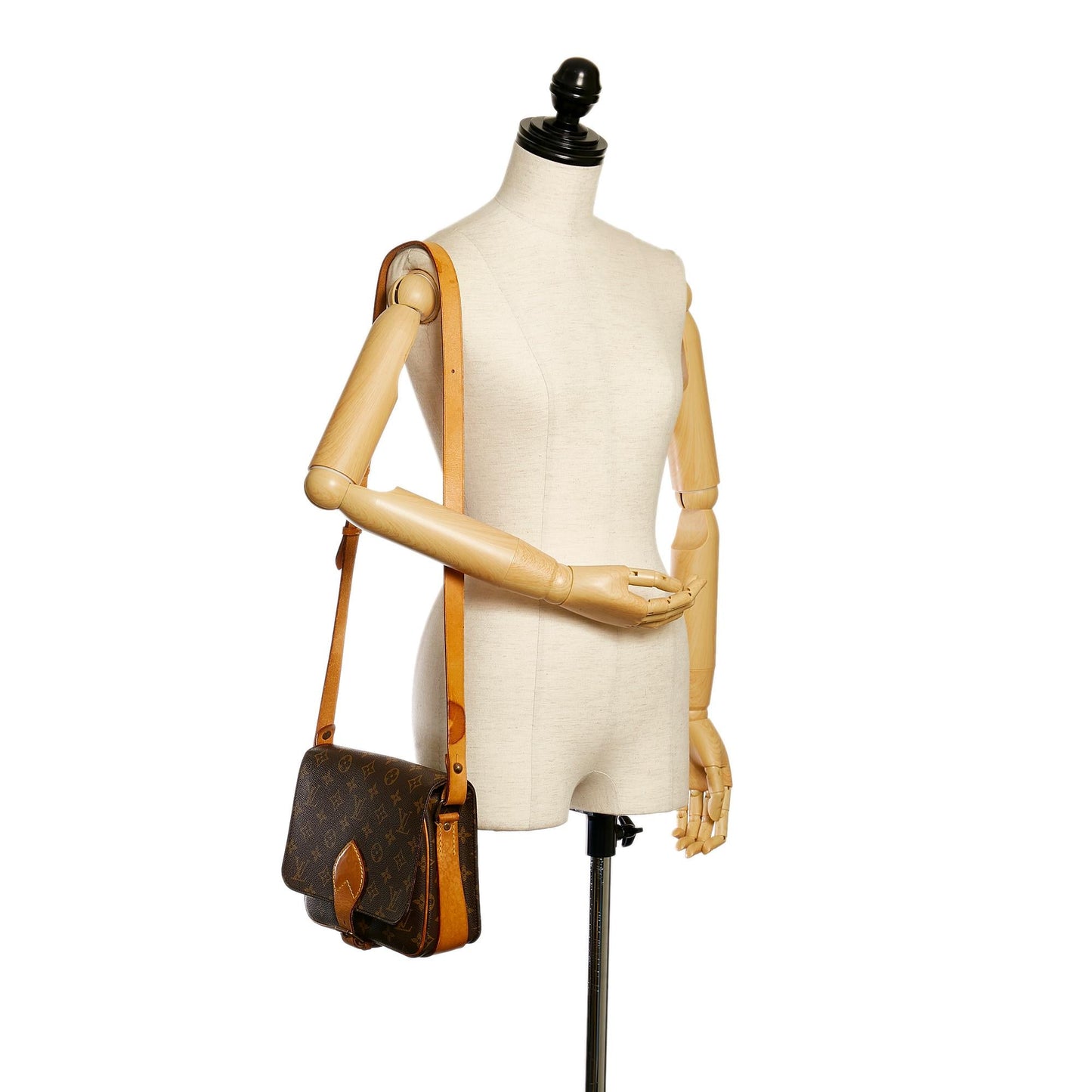 Louis Vuitton Monogram Cartouchiere PM (SHG-34096)