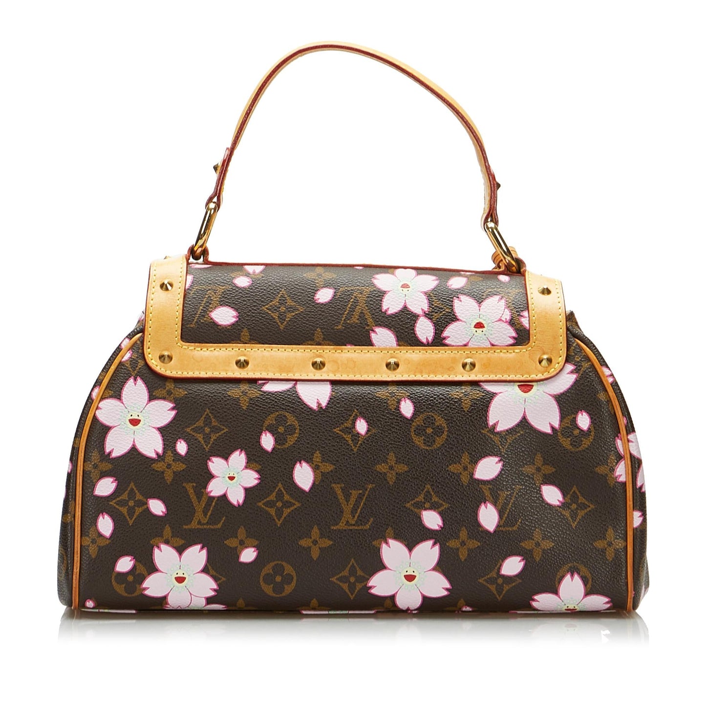 Louis Vuitton Monogram Cherry Blossom Sac Retro Takashi Murakami (SHG-CSyakF)